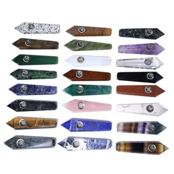 Bong Natural Quartz Gemstone Smoking Pipe Crystal Stone Pipe with 3 Strainers and 1 Clean Brush Obelisk Healing Wand Dropship
Bong Natural Quartz Gemstone Smoking Pipe Crystal Stone Pipe with 3 Strainers and 1 Clean Brush Obelisk Healing Wand Dropship