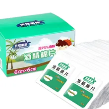 Faroot 100 Pcs Alcohol Wet Wipe Hand Wipes Portable Wipe Antiseptic Skin Cleaning Disinfection Car Home Cleaning Clothing(China)