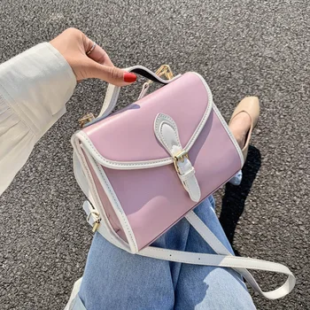 PU Leather Crossbody Bags For Women 2020 Female Handbag Luxury Designer Shoulder Bag Fashion Women Bag Bolsa Feminina Top Handle
PU Leather Crossbody Bags For Women 2020 Female Handbag Luxury Designer Shoulder Bag Fashion Women Bag Bolsa Feminina Top Handle