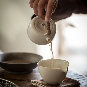 Heat-resistant Teapot Portable Ceramics Pot Ceramics Tea Kettle Delicate Tea Pot 
Heat-resistant Teapot Portable Ceramics Pot Ceramics Tea Kettle Delicate Tea Pot