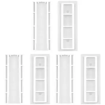 3Sets Fixer Cable Organizer Winder Wall Mounted Cable Patch Panel Holders Punch Free Patch Board Racks Hanging Socket Organizer
3Sets Fixer Cable Organizer Winder Wall Mounted Cable Patch Panel Holders Punch Free Patch Board Racks Hanging Socket Organizer