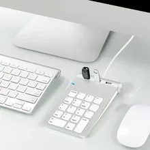 Ultra Slim Keyboard USB Numeric Keypad 18 Keys Mini USB 2.0 Hubs for Digital Keyboard Number Pad Compute PC Laptop keyboard
Ultra Slim Keyboard USB Numeric Keypad 18 Keys Mini USB 2.0 Hubs for Digital Keyboard Number Pad Compute PC Laptop keyboard