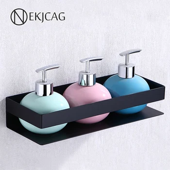 Black/Chrome Bathroom Shelf Bathroom shower Shampoo Storage Rack 30/40 cm Toilet Shelf Bathroom stainless steel accessories 
Black/Chrome Bathroom Shelf Bathroom shower Shampoo Storage Rack 30/40 cm Toilet Shelf Bathroom stainless steel accessories