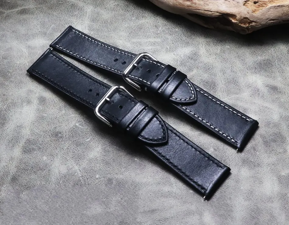 18 19 21 20 22mm Men Thin section Watch Strap thick Cowhide Watchband Genuine Leather high quality soft Wristband Bracelet Belt
18 19 21 20 22mm Men Thin section Watch Strap thick Cowhide Watchband Genuine Leather high quality soft Wristband Bracelet Belt