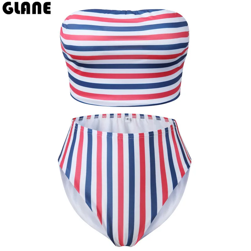 NiceBikini Stripe Swimwear Women Halter Swimsuit Retro Bikini Set Mini Bathing Suits Sexy Brazilian Biquini Thong Bikinis
NiceBikini Stripe Swimwear Women Halter Swimsuit Retro Bikini Set Mini Bathing Suits Sexy Brazilian Biquini Thong Bikinis
