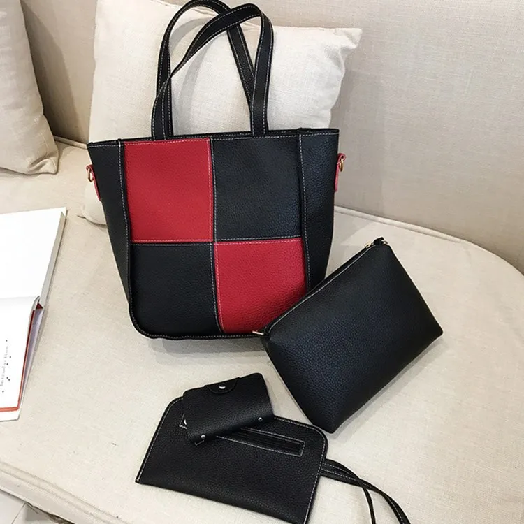 2017 New Style Korean-style Four-piece Set Single-shoulder Bag for Women Simple Picture Four-piece Set Tote Bag Hand Large Bag
2017 New Style Korean-style Four-piece Set Single-shoulder Bag for Women Simple Picture Four-piece Set Tote Bag Hand Large Bag