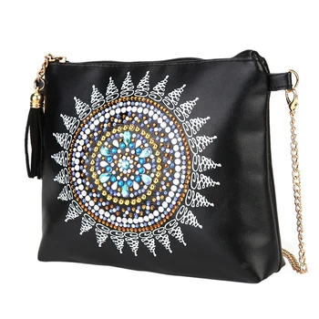 DIY Wallet Cross Stitch Coin Mandala Special Shaped Diamond Painting Wristlet Clutch Zipper Wallet
DIY Wallet Cross Stitch Coin Mandala Special Shaped Diamond Painting Wristlet Clutch Zipper Wallet