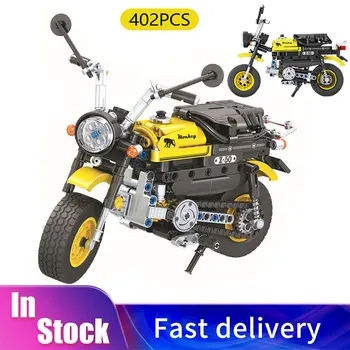 402pcs Technic Mini Motorcycle Building Blocks Classic Motor Diy Motorcycle Model Bricks Toys for Children Kids Gift Friends
402pcs Technic Mini Motorcycle Building Blocks Classic Motor Diy Motorcycle Model Bricks Toys for Children Kids Gift Friends