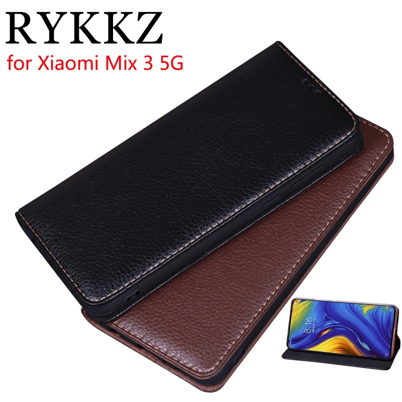 Роскошный кожаный чехол с откидной крышкой для Xiaomi Mi Mix 2/2s защитный мобильный