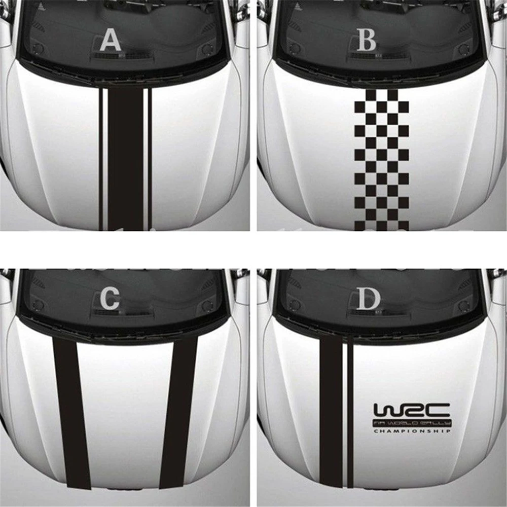 WRC Stripe Car Covers Vinyl Racing Sports Decal Car Stickers and Decals Stickers For Car Customization Sticker Car Accessories
WRC Stripe Car Covers Vinyl Racing Sports Decal Car Stickers and Decals Stickers For Car Customization Sticker Car Accessories