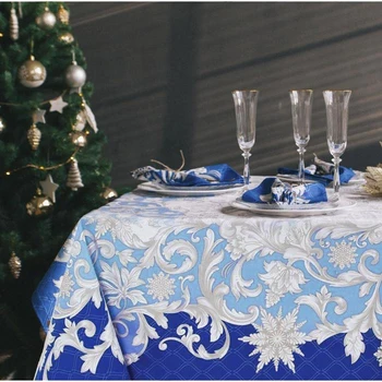 Tablecloth "Ethel" Winter patterns 150x110 cm, 100% cotton, twill 190 g / m2 2690310 
Tablecloth "Ethel" Winter patterns 150x110 cm, 100% cotton, twill 190 g / m2 2690310