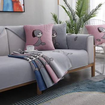New composite plush embroidered sofa cushion, modern simple thin solid color plush non-slip sofa cushion cover
New composite plush embroidered sofa cushion, modern simple thin solid color plush non-slip sofa cushion cover