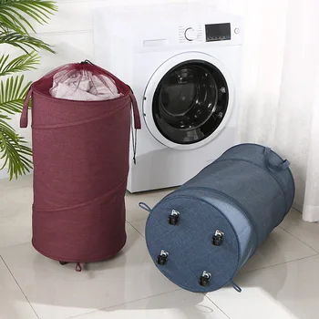 Oxford Wheeled Laundry Basket 38*68cm Fold Dirty Hampers Portable Collapsible Laundry Bags for Dirty Clothes Storage Bin 
Oxford Wheeled Laundry Basket 38*68cm Fold Dirty Hampers Portable Collapsible Laundry Bags for Dirty Clothes Storage Bin