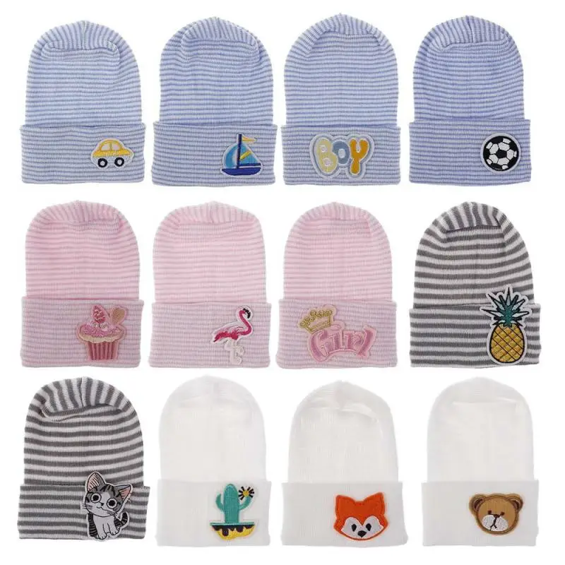 12 Colors Newborn Baby Fashion Hats New Cartoon Embroidered Labeling Newborns Beanie Baby Knitted Caps for Baby Gifts
12 Colors Newborn Baby Fashion Hats New Cartoon Embroidered Labeling Newborns Beanie Baby Knitted Caps for Baby Gifts