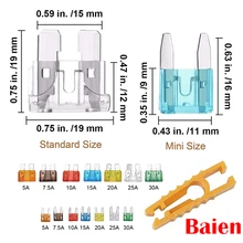 28pcs Blade Car Fuses Assortment Kit ,Medium + Small (5A7.5A10A15A20A25A30A) Fuse Car Kit Gift Fuses Puller 2 amp mini fuse
28pcs Blade Car Fuses Assortment Kit ,Medium + Small (5A7.5A10A15A20A25A30A) Fuse Car Kit Gift Fuses Puller 2 amp mini fuse