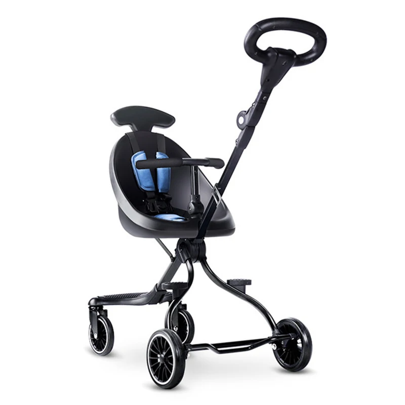 Children Pushchair Portable Baby Trolley Stroller Light Folding High Landscape Stroller 4-wheel Reversible Children's Stroller
Children Pushchair Portable Baby Trolley Stroller Light Folding High Landscape Stroller 4-wheel Reversible Children's Stroller