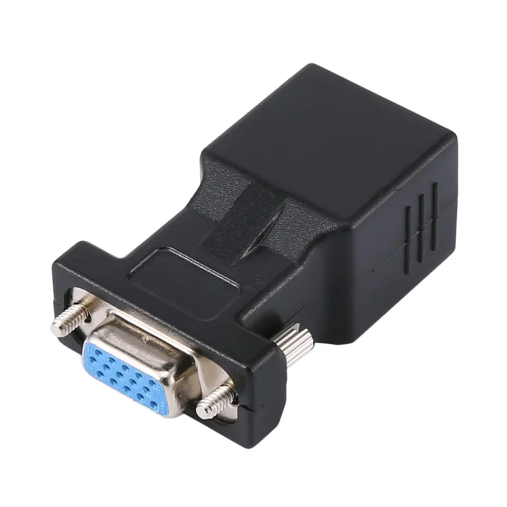 VGA To RJ45 Adapter VGA Signal Transmission Over The Network Audio Adapter Network To VGA Male Interface Adapter
VGA To RJ45 Adapter VGA Signal Transmission Over The Network Audio Adapter Network To VGA Male Interface Adapter