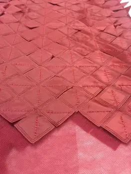 2019 African Handmade Lace Materials, Tissu Africain Red 3 d flower Lace, Luxury African Lace Fabric For Bridal Wedding Dress
2019 African Handmade Lace Materials, Tissu Africain Red 3 d flower Lace, Luxury African Lace Fabric For Bridal Wedding Dress