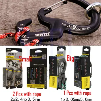 Small Aluminum Rope Tightening Mechanism With Carabiner Clip For Packing Camping 
Small Aluminum Rope Tightening Mechanism With Carabiner Clip For Packing Camping