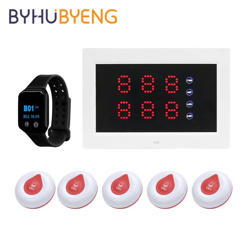 BYHUBYENG Queue Wireless Calling System Emergency Call Button Waiter Pager Watch Watches Diving Restaurant Table Numbers
BYHUBYENG Queue Wireless Calling System Emergency Call Button Waiter Pager Watch Watches Diving Restaurant Table Numbers