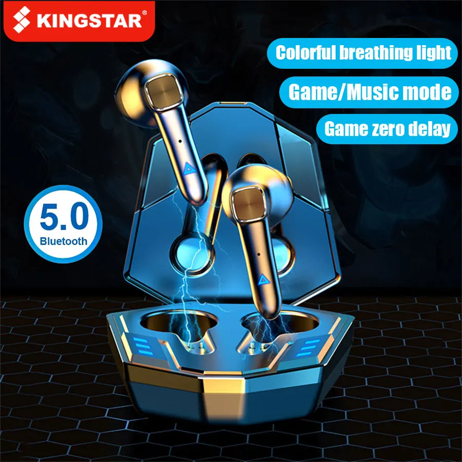 KINGSTAR BH113 Gaming Earbuds Low Latency TWS Bluetooth Earphone with Mic Bass Audio Sound Positioning PUBG Wireless Headphones
KINGSTAR BH113 Gaming Earbuds Low Latency TWS Bluetooth Earphone with Mic Bass Audio Sound Positioning PUBG Wireless Headphones