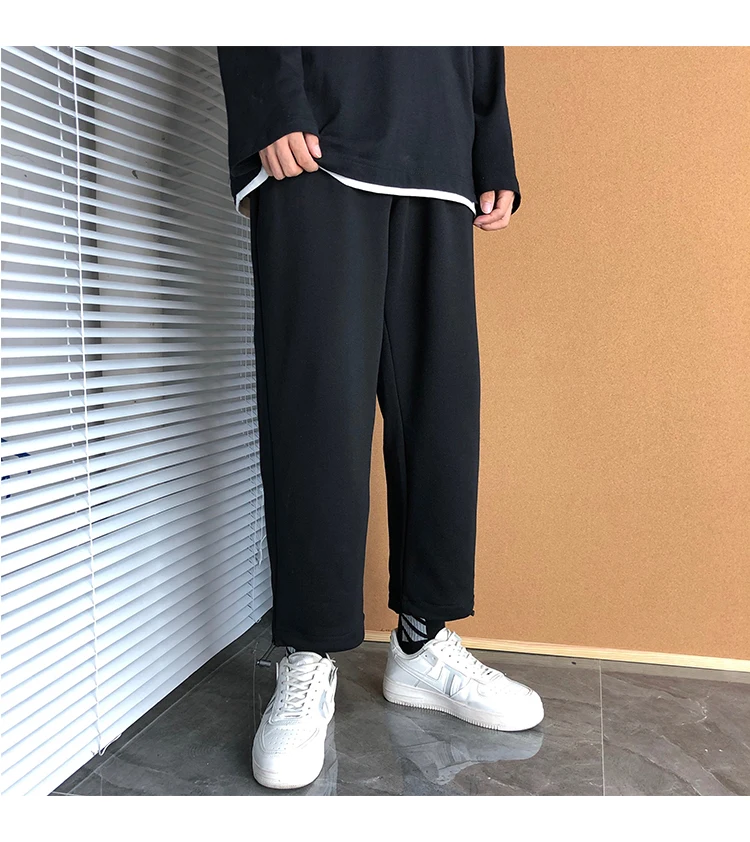 Мужские уличные мешковатые брюки мужские Джоггеры в стиле Харадзюку спортивные