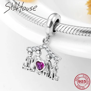 New 925 Sterling Silver Pink Round Fashion Love family charms Beads Fit Original European Charms Bracelet Jewelry Making
New 925 Sterling Silver Pink Round Fashion Love family charms Beads Fit Original European Charms Bracelet Jewelry Making