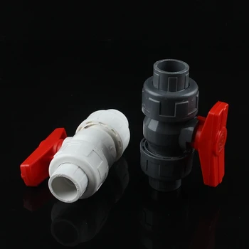 40mm PVC Ball Valve Shut Off Valve Water Valve Tool Shut Off Valve Caps Gate Valve Garden Water Connectors For Garden Irrigation
40mm PVC Ball Valve Shut Off Valve Water Valve Tool Shut Off Valve Caps Gate Valve Garden Water Connectors For Garden Irrigation