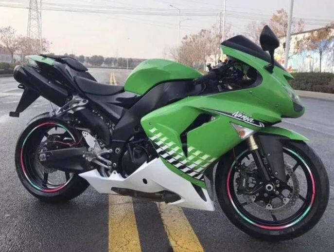 Free Custom New ABS Fairing Kit Fit for kawasaki Ninja ZX10R 2006 2007 06 07 10R ZX-10R Fairings set hot sales white green
Free Custom New ABS Fairing Kit Fit for kawasaki Ninja ZX10R 2006 2007 06 07 10R ZX-10R Fairings set hot sales white green