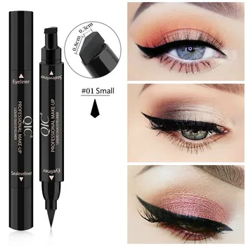 1Pcs Fashion Liquid Eyeliner Pencil Super Waterproof Black Double-Headed Stamps Eye Liner Eye Maquiagem Cosmetic Makeup Tool Fi1
1Pcs Fashion Liquid Eyeliner Pencil Super Waterproof Black Double-Headed Stamps Eye Liner Eye Maquiagem Cosmetic Makeup Tool Fi1