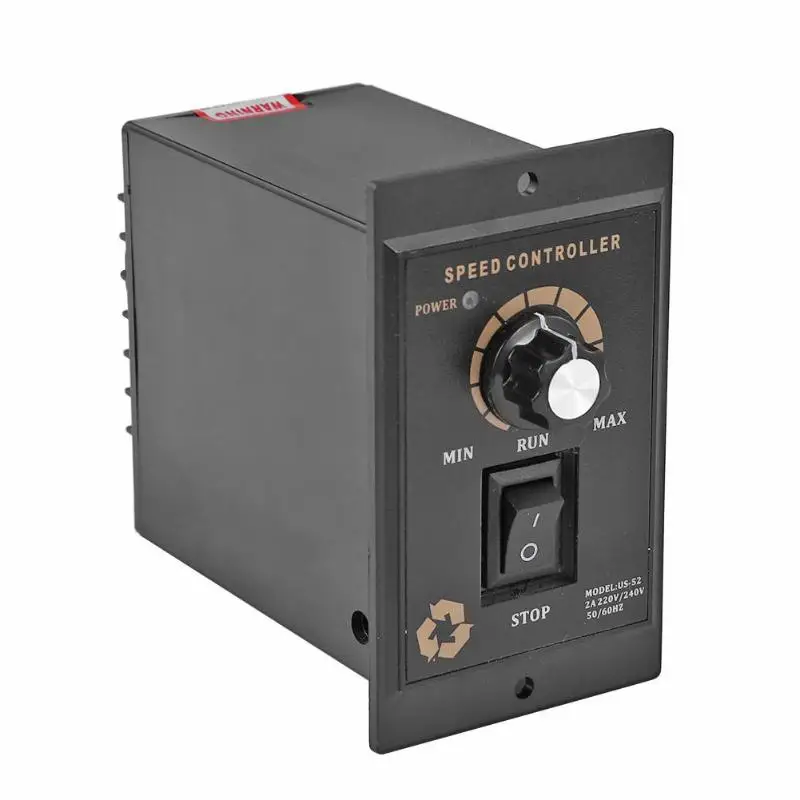 Motor Governor AC220V Motor Speed Needle Regulator Controller Forward and Reverse Interface 3.96 (500W)
Motor Governor AC220V Motor Speed Needle Regulator Controller Forward and Reverse Interface 3.96 (500W)