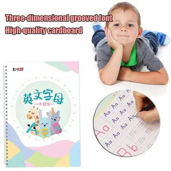 Groove copybook For Calligraphy Books For Kids Word writing Handwriting English Children Children's Book Practice Learning E9M8
Groove copybook For Calligraphy Books For Kids Word writing Handwriting English Children Children's Book Practice Learning E9M8