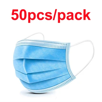 50pcs Disposable Protective Mask 3 Layers Dustproof Facial Protective Cover Masks Maldehyde Prevent Face Masks
50pcs Disposable Protective Mask 3 Layers Dustproof Facial Protective Cover Masks Maldehyde Prevent Face Masks