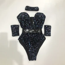 Sequins Bodysuit Bar Jazz Pole Dancing Costume For Female Rave Outfits Nightclub Dj Singer Dancer Stage Show Dancewear
Sequins Bodysuit Bar Jazz Pole Dancing Costume For Female Rave Outfits Nightclub Dj Singer Dancer Stage Show Dancewear