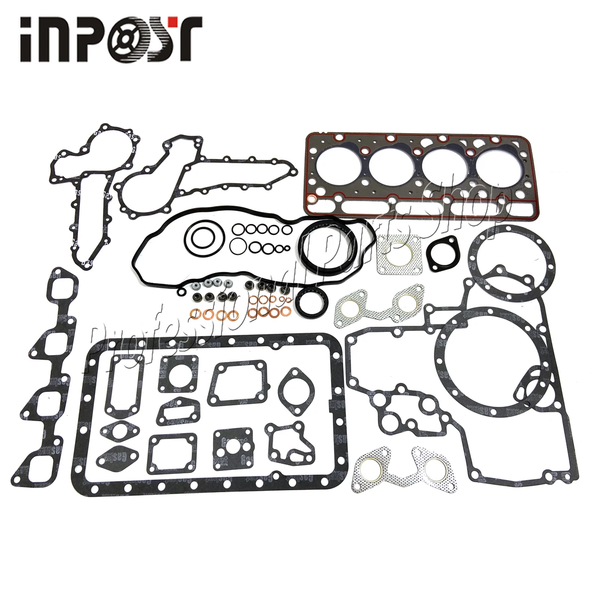 For Kubota V1903 Full Overhaul Gasket Kit Upper Lower Set Engine Bobcat Repair
For Kubota V1903 Full Overhaul Gasket Kit Upper Lower Set Engine Bobcat Repair