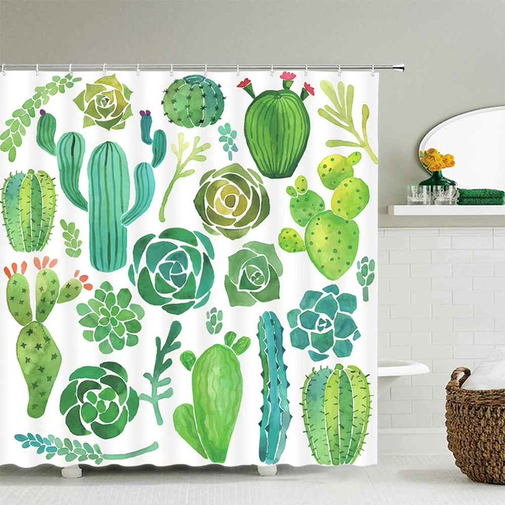 Green Plants Leaves Flowers 3d Bathroom Curtains Shower Curtain Waterproof With Hooks Shower Curtain Washable Polyester Cloth 
Green Plants Leaves Flowers 3d Bathroom Curtains Shower Curtain Waterproof With Hooks Shower Curtain Washable Polyester Cloth