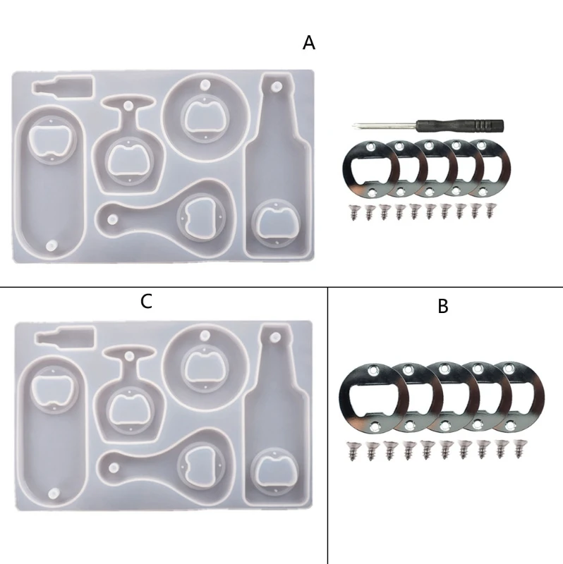 Silicone Resin Mold Bottle Opener Mould Large Beauty Tray Molds for DIY Jewelry Holder Home Decoration 
Silicone Resin Mold Bottle Opener Mould Large Beauty Tray Molds for DIY Jewelry Holder Home Decoration