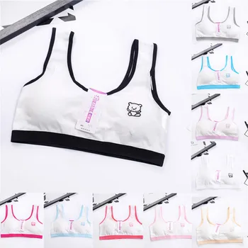 Teenage Girl Training Bra With Chest Pad Adolescente Sports Bra Tops For Teens 8-14 Years Cotton Bra For Girls Underwear
Teenage Girl Training Bra With Chest Pad Adolescente Sports Bra Tops For Teens 8-14 Years Cotton Bra For Girls Underwear