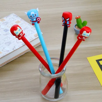 36 pcs/lot Super Hero gel pen Cute 0.5 mm black ink Signature pen Stationery Gift School Office writing supplies
36 pcs/lot Super Hero gel pen Cute 0.5 mm black ink Signature pen Stationery Gift School Office writing supplies