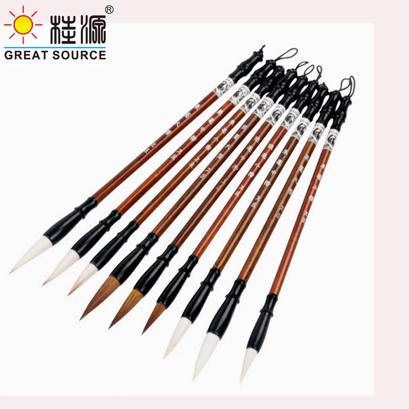 Chinese Calligraphy Teaching Weasel Hair Brush Type Calligraphy Drawing Set of 3
Chinese Calligraphy Teaching Weasel Hair Brush Type Calligraphy Drawing Set of 3