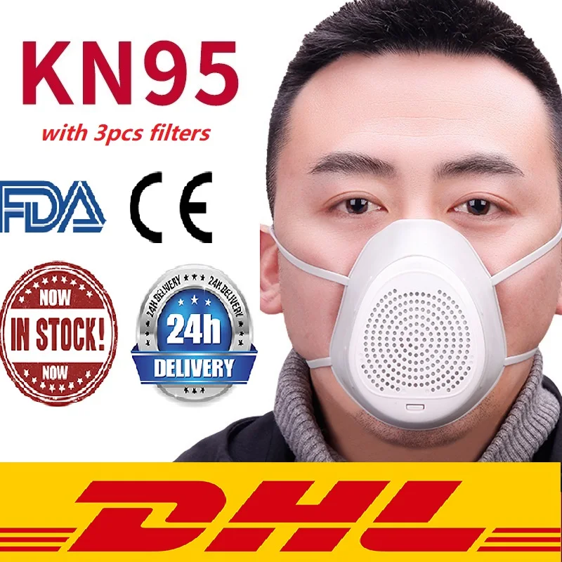 KN95 Dust-proof Industrial Silicone Masks N95 Automatic Filter Respirator CE FDA certified Gas-proof Face mask DHL UPS fast ship
KN95 Dust-proof Industrial Silicone Masks N95 Automatic Filter Respirator CE FDA certified Gas-proof Face mask DHL UPS fast ship