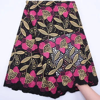 High Quality African Swiss Cotton Lace Fabric Holes Design Swiss Voile Lace In Switzerland With Stones For Nigerian Dress F1813
High Quality African Swiss Cotton Lace Fabric Holes Design Swiss Voile Lace In Switzerland With Stones For Nigerian Dress F1813