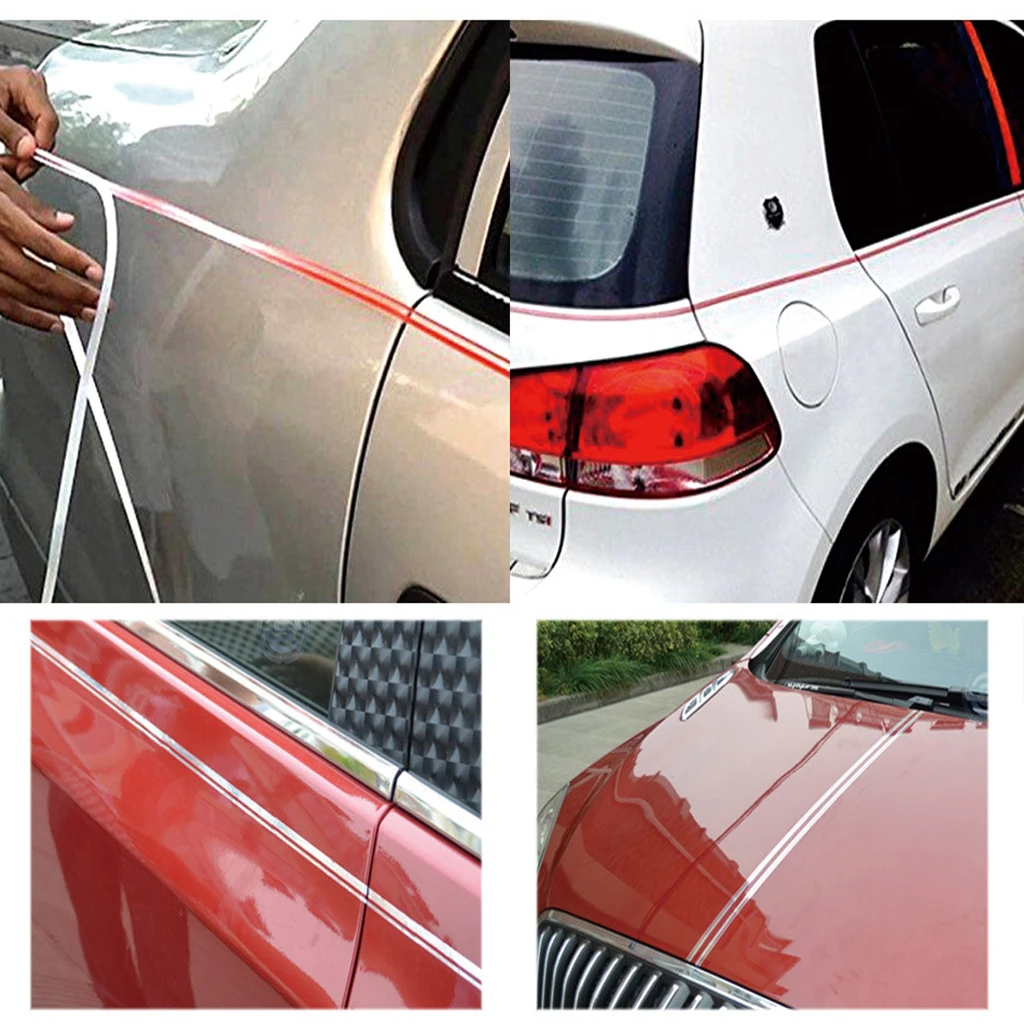 2pcs 12mm 5'' Automotive Pinstripe Tape - DIY Car Sticker Decal Vinyl - Blue & Red 2pcs 12mm 5'' Automotive Pinstripe Tape - DIY Car Sticker Decal Vinyl - Blue & Red