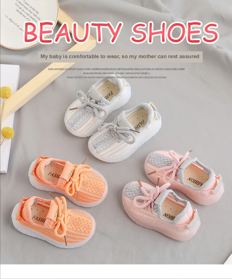 DIMI 2020 Spring/Autumn New Baby Shoes Soft Non-slip Infant First Walkers Breathable Knitting Girl Boy Toddler Shoes Kid Sneaker DIMI 2020 Spring/Autumn New Baby Shoes Soft Non-slip Infant First Walkers Breathable Knitting Girl Boy Toddler Shoes Kid Sneaker