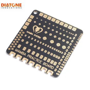 Diatone Mamba Welding Soldering Practice Board 49x49x1.6mm for RC Drone FPV Racing Models Multicopter Parts Accessories
Diatone Mamba Welding Soldering Practice Board 49x49x1.6mm for RC Drone FPV Racing Models Multicopter Parts Accessories