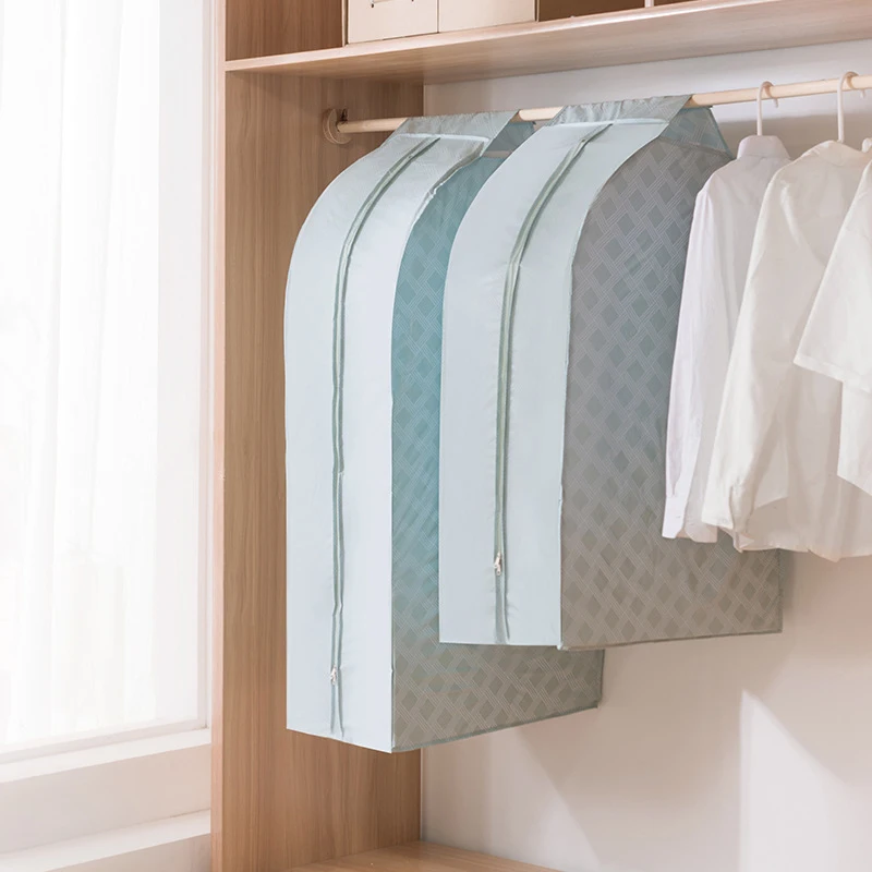 Suit Dustproof Cover PEVA Three-Dimensional Overcoat Hanging Pocket Clothing Collection Bag Household Clothing Dustproof Cover
Suit Dustproof Cover PEVA Three-Dimensional Overcoat Hanging Pocket Clothing Collection Bag Household Clothing Dustproof Cover