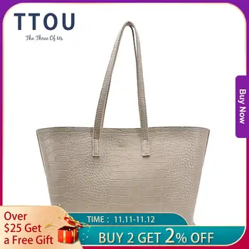 Crocodile Women Top-Handle Tote Bags Fashion High Capacity Composite Handbag for Lady Casual Female Shoulder Bag Design Trend
Crocodile Women Top-Handle Tote Bags Fashion High Capacity Composite Handbag for Lady Casual Female Shoulder Bag Design Trend