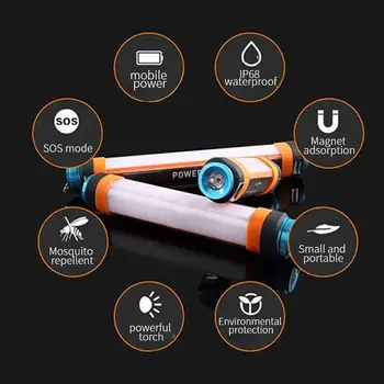 Camping Lantern LED Waterproof Night Light Fishing Camping Lamp Mosquito Repellent Killer IP68 USB Charging Repairing Lamps
Camping Lantern LED Waterproof Night Light Fishing Camping Lamp Mosquito Repellent Killer IP68 USB Charging Repairing Lamps