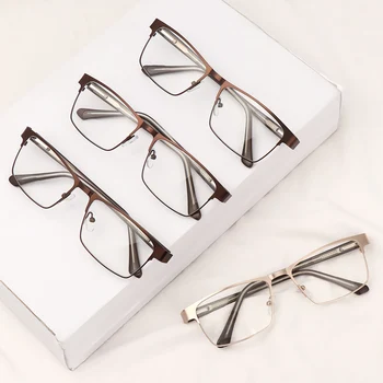 Portable Men Business Anti-Blue Light Reading Glasses Titanium Alloy Frame Male Eye Protection Eyeglasses Ultra Light Resin
Portable Men Business Anti-Blue Light Reading Glasses Titanium Alloy Frame Male Eye Protection Eyeglasses Ultra Light Resin