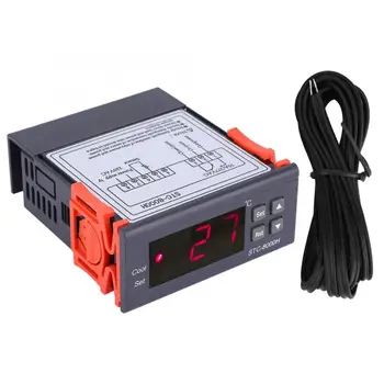 Digital Microcomputer Thermostat Temperature Controller with Heating and Cooling for Fridge STC-8000H
Digital Microcomputer Thermostat Temperature Controller with Heating and Cooling for Fridge STC-8000H